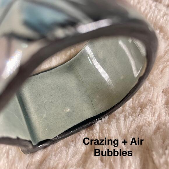 Floral Hand Painted Mexican Pottery Napkin Rings - Picture 15 of 16